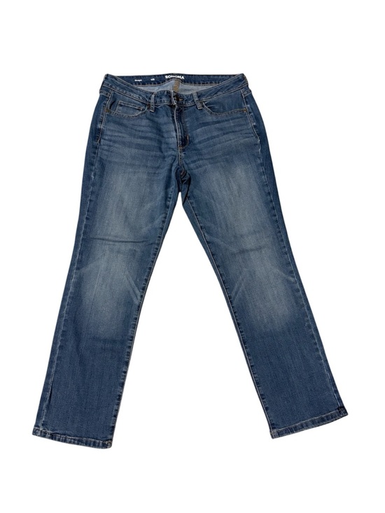 Sonoma Denim - Sonoma Goods For Life Straight Leg Jeans Size 10 Short Petite Medium Wash